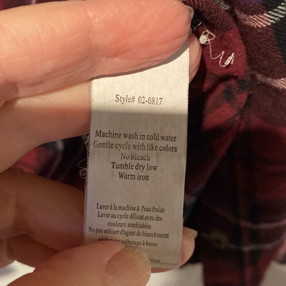 Hooded flannel shirt - Picture 3 of 4